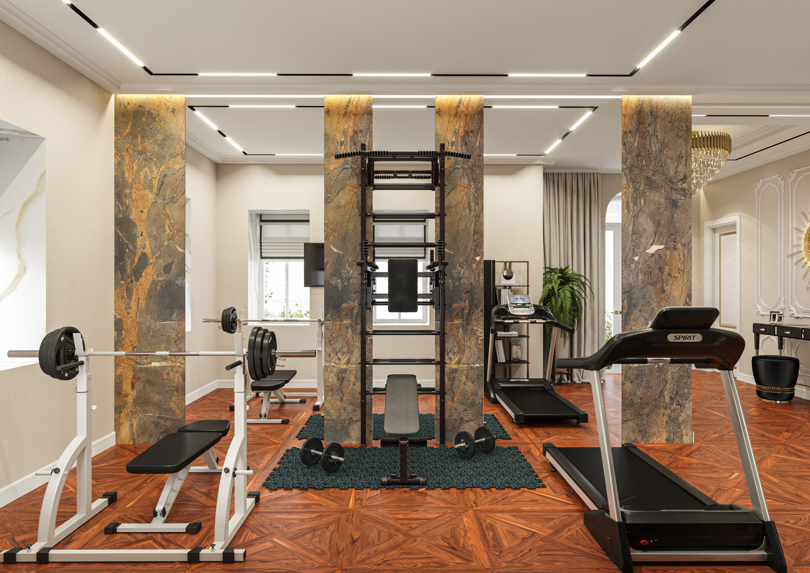 Спортзал 2-ой этаж