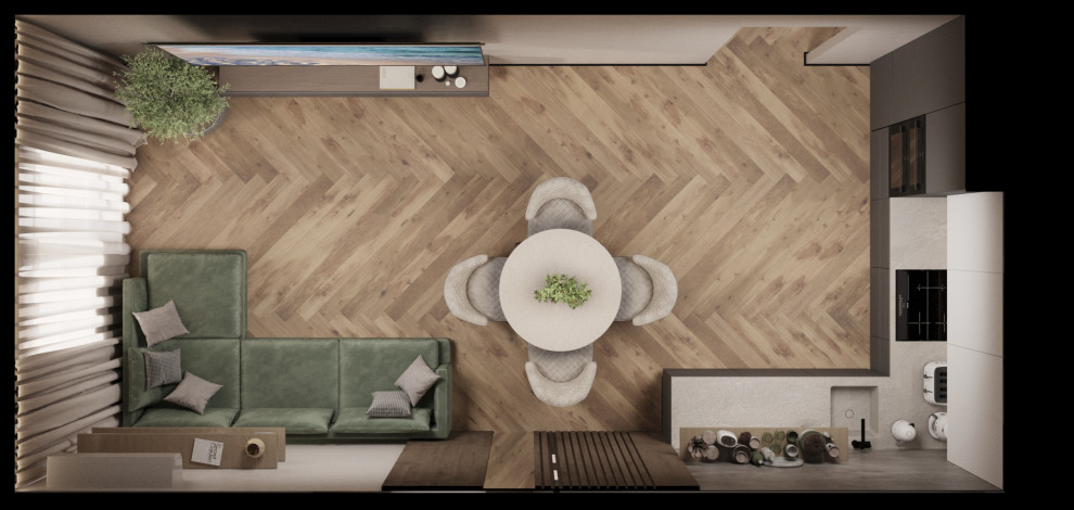 Дизайн-проект для семьи с ребенкои