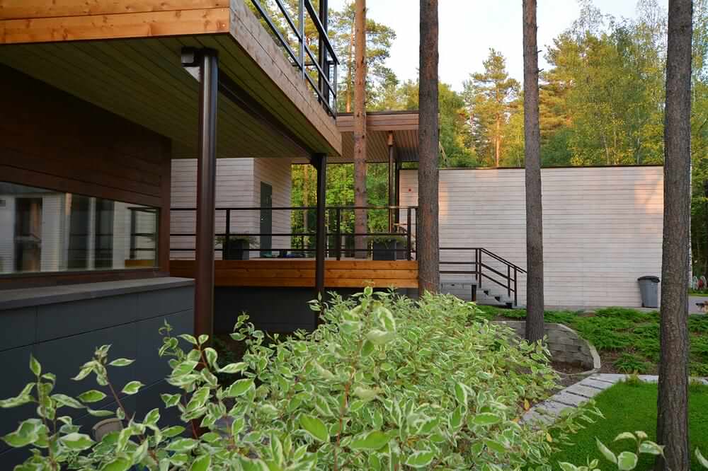 Фахверковый дом на Лемболовском озере