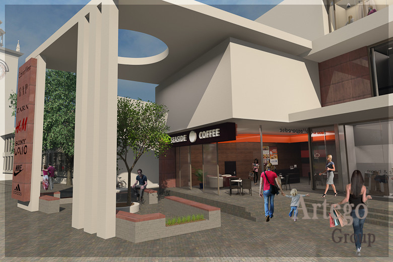 Проект торгового центра в Симферополе