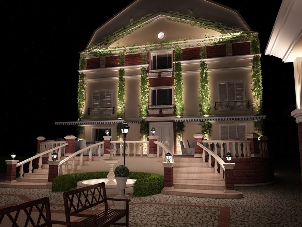 Обложка проекта: Проектирование и дизайн зданий и территории Парк-отеля "ГРУМАНТ" Тульская област