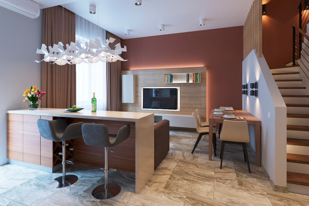 Интерьер таунхауса в посёлке Фестиваль