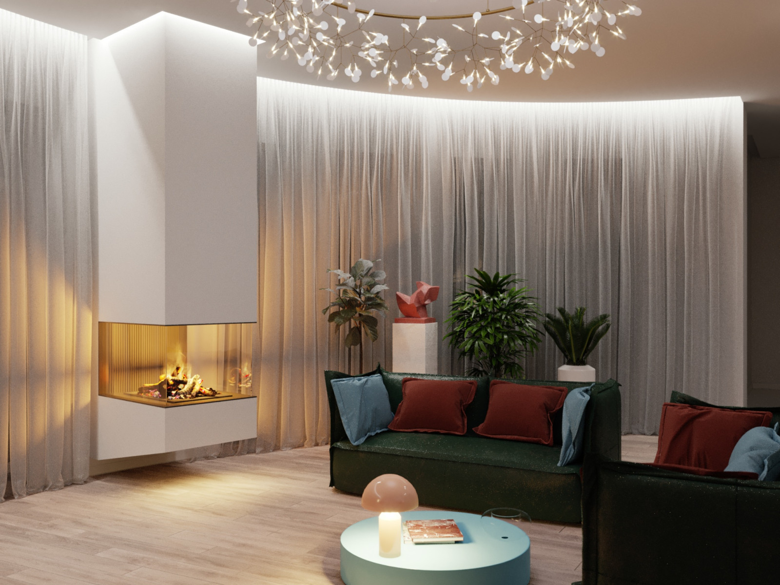 Портфолио. Интерьер классический и артдеко.