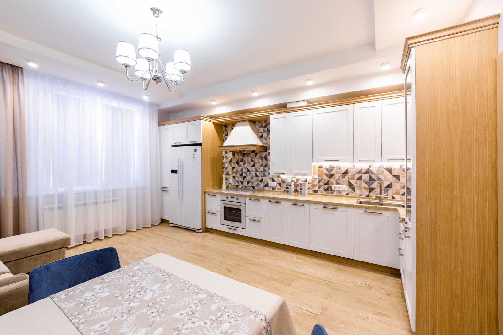 Скандинавское настроение, реализация 3-х комнатной квартиры