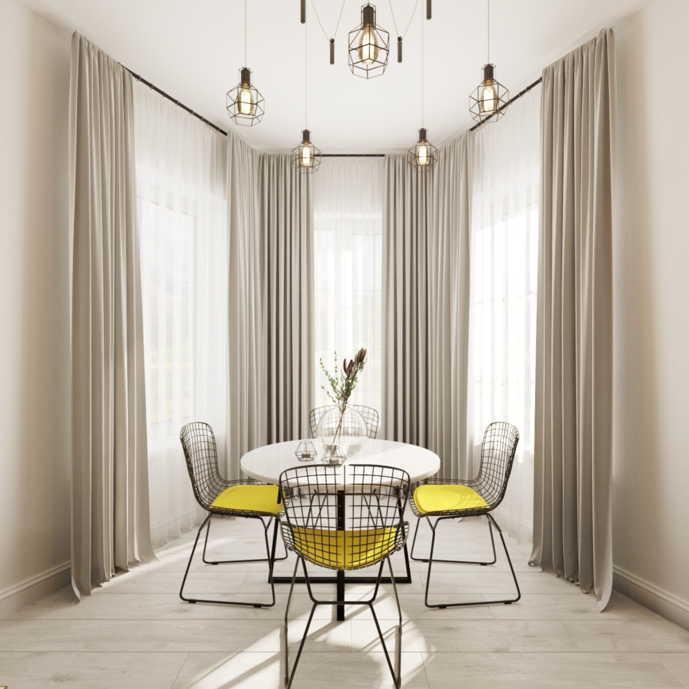 Яркие краски частного дома