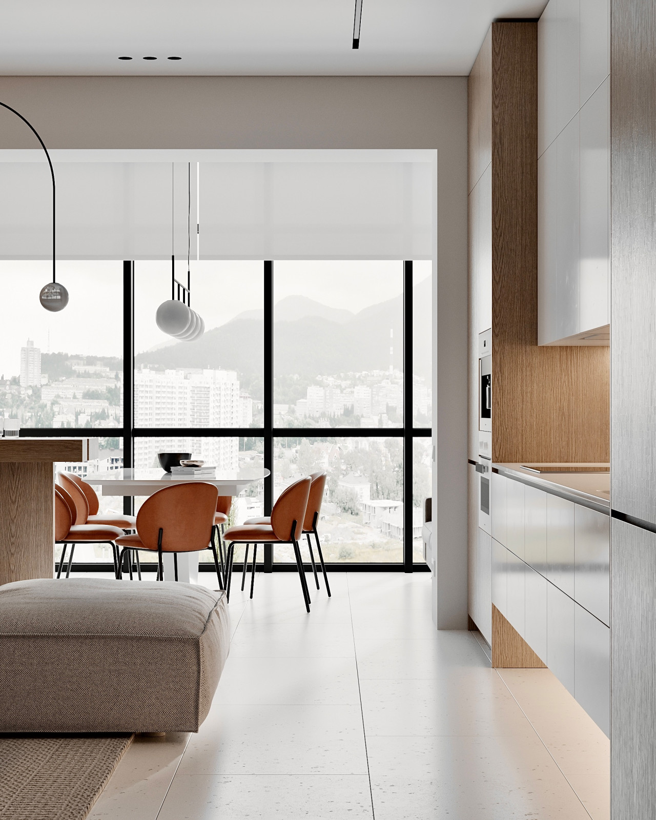 Дизайн-проект интерьера квартиры в центре г.Сочи