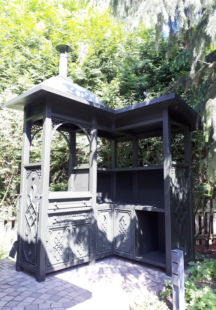 Павильон-Беседка и обустройство зоны барбекю "Резиденция Бенелюкс"