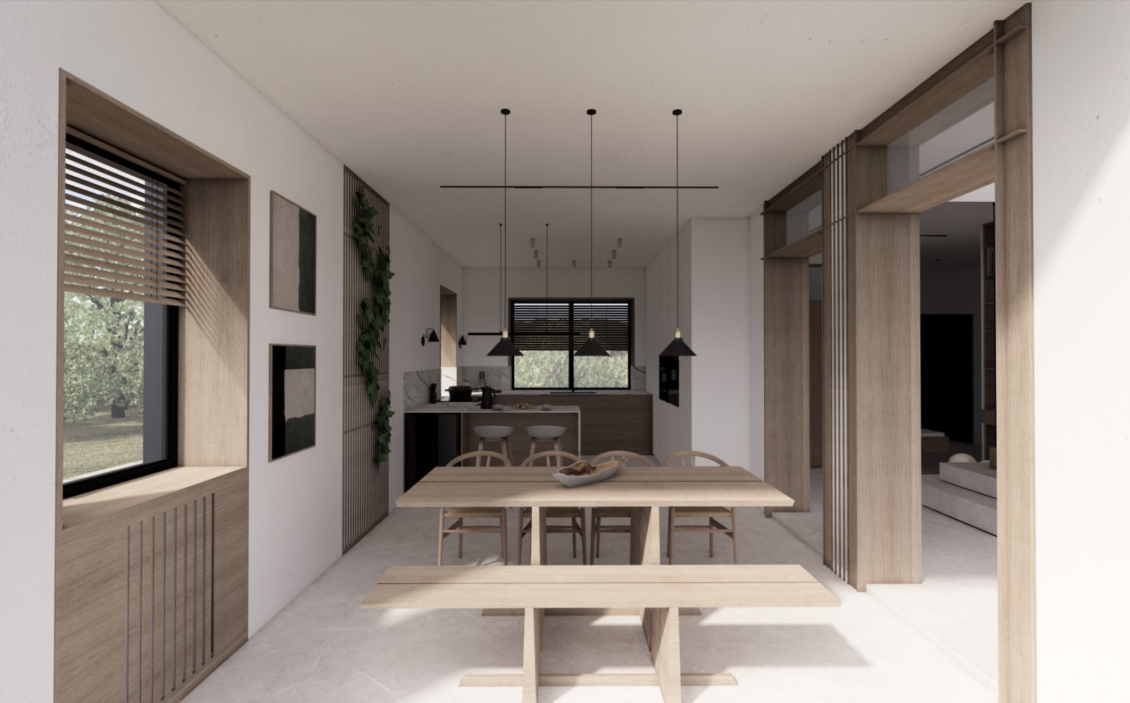 Shades of nature (интерьер)