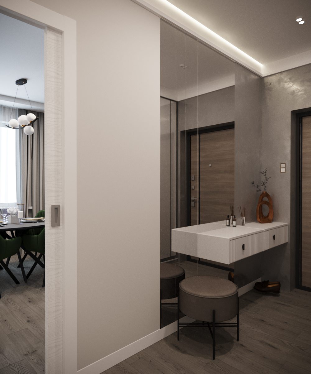 Прихожая ЖК Бастион