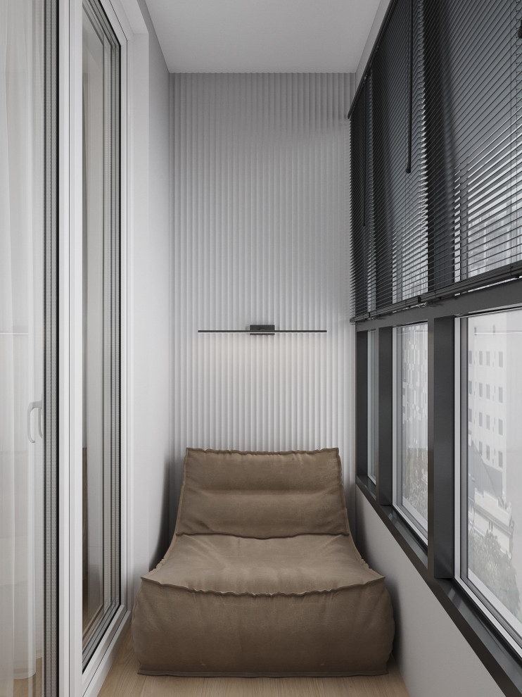 Интерьер квартиры-студии в ЖК Первый квартал