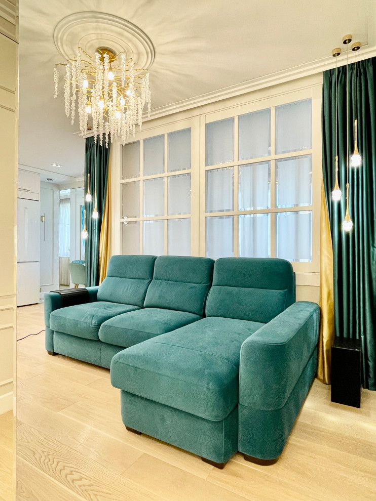 Проект в бирюзовых тонах