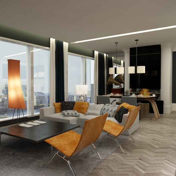 Аппартаменты в комплексе "Город столиц" ММДЦ "Москва-сити"