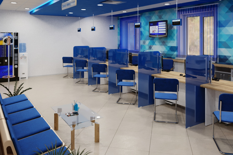 Разработка дизайн-проекта Единого клиентского центра в г. Жигулёвск