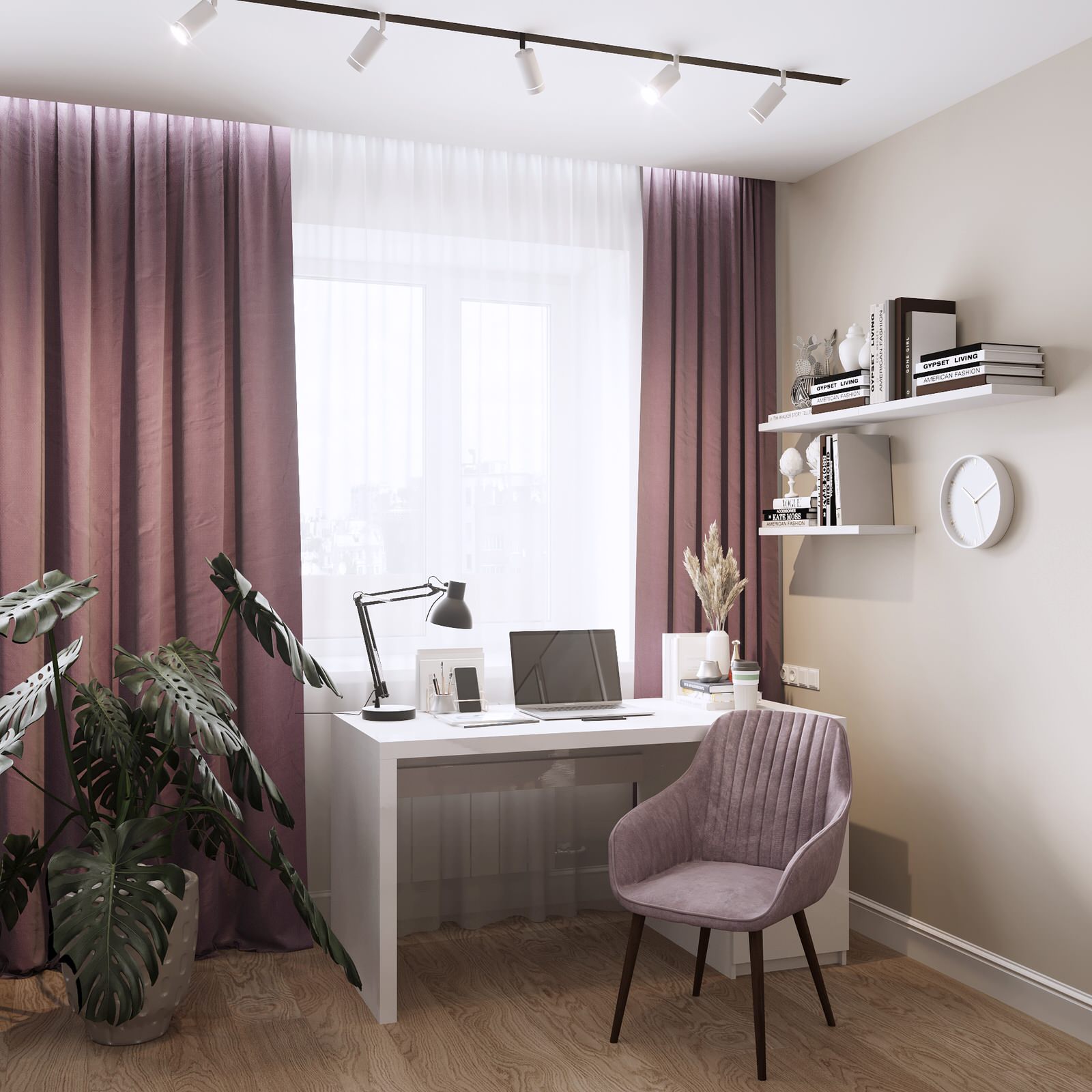 Нежная комната для молодой девушки