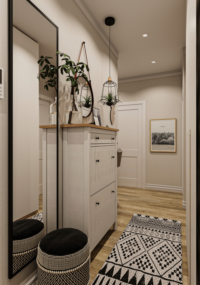 3-х комнатная квартира в скандинавском стиле, ЖК "Римский"