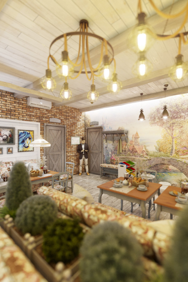 Кафе в стиле прованс