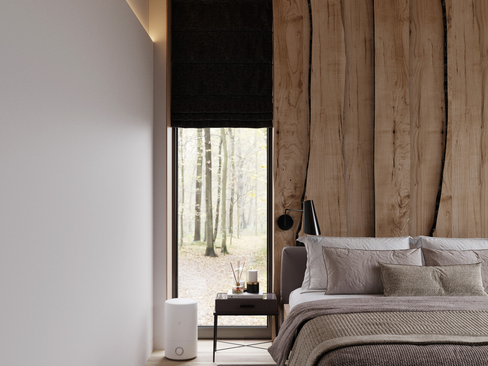 Дом в Репинских усадьбах. Мастер-спальня