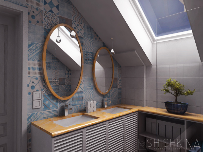 Загородный дом. Мансардный этаж