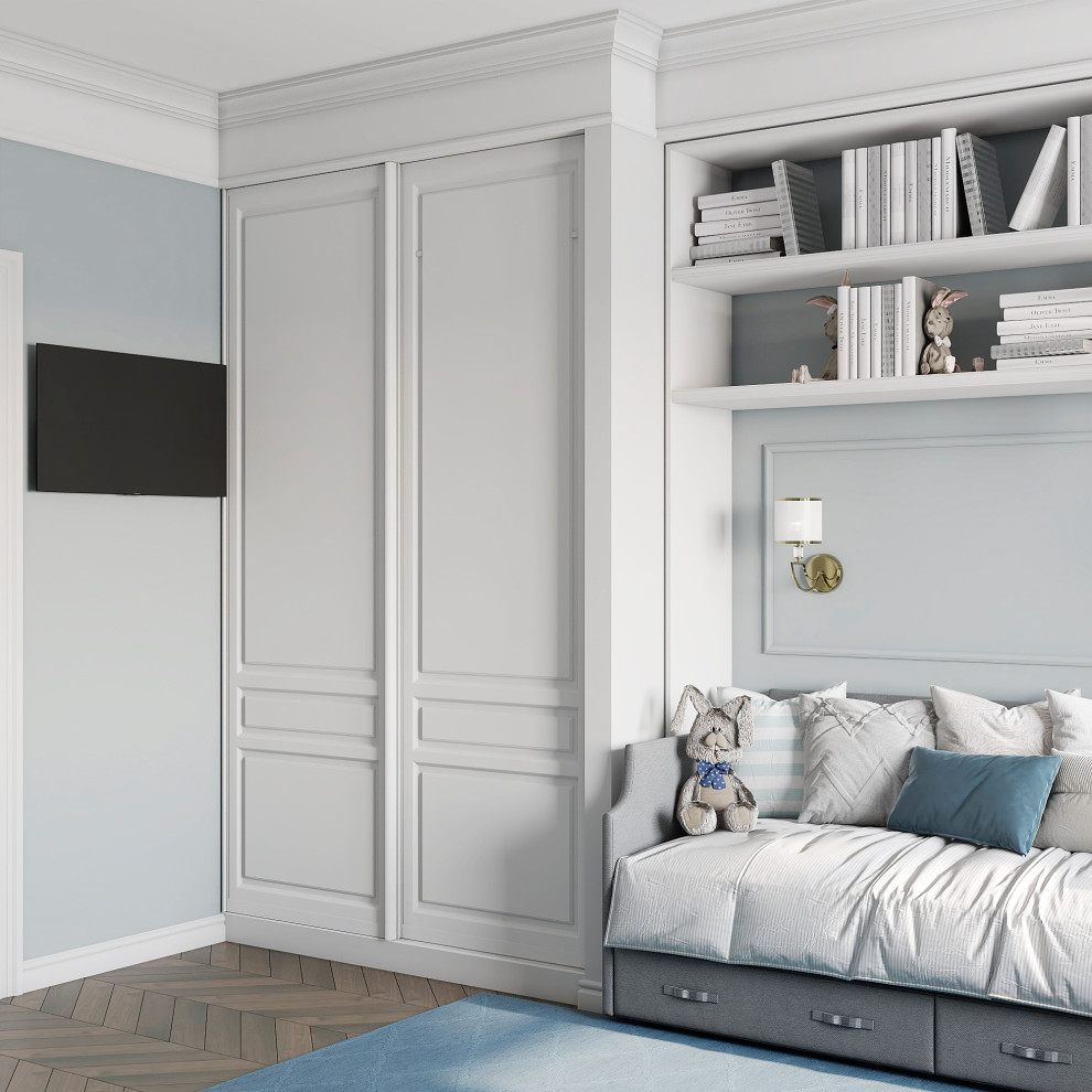 Дизайн проект в Н. Новгороде для семьи с близняшками