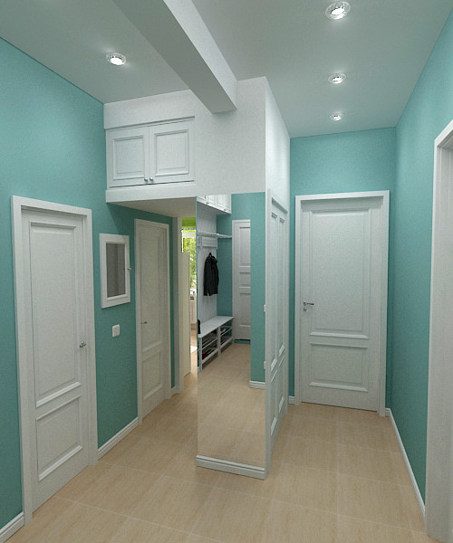 Дизайн-проект двухкомнатной квартиры