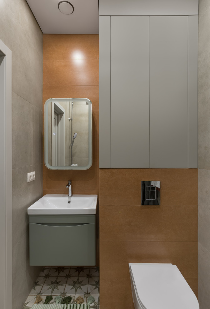 Обложка проекта: Студия в природных тонах под долгосрочную аренду в Южном Бутово