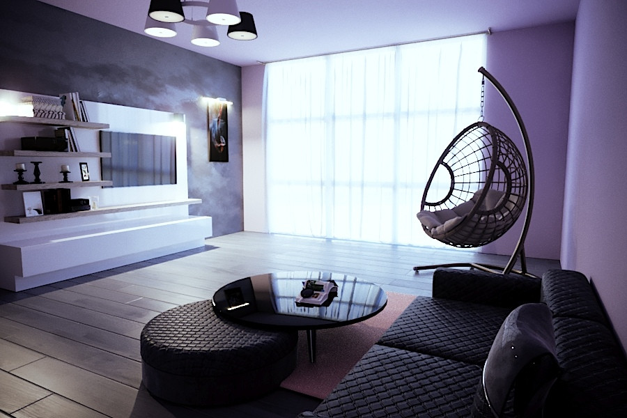 Обложка проекта: Визуализация интерьера