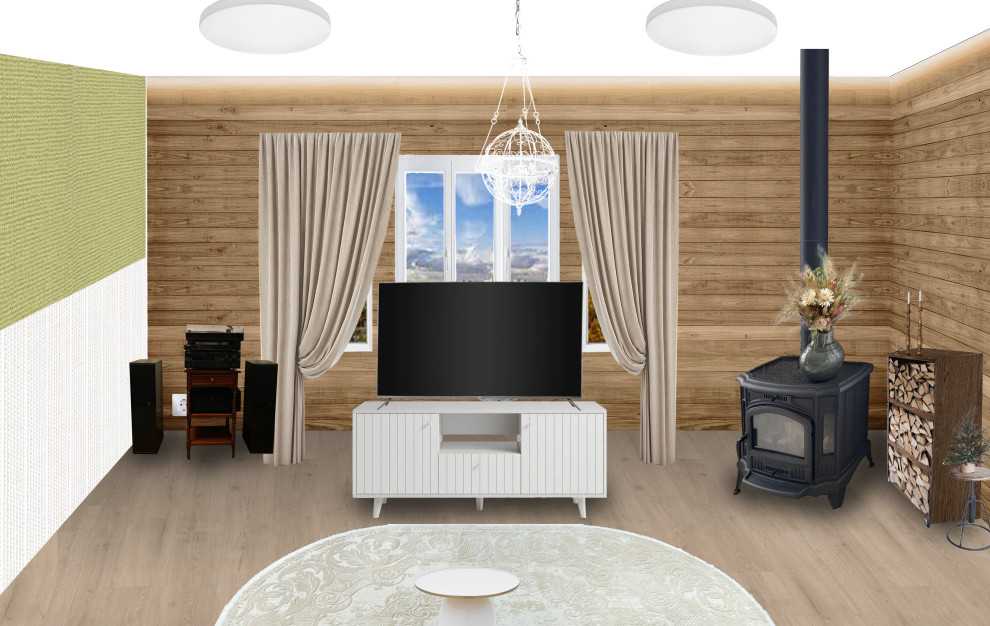 Гостиная 1 этаж