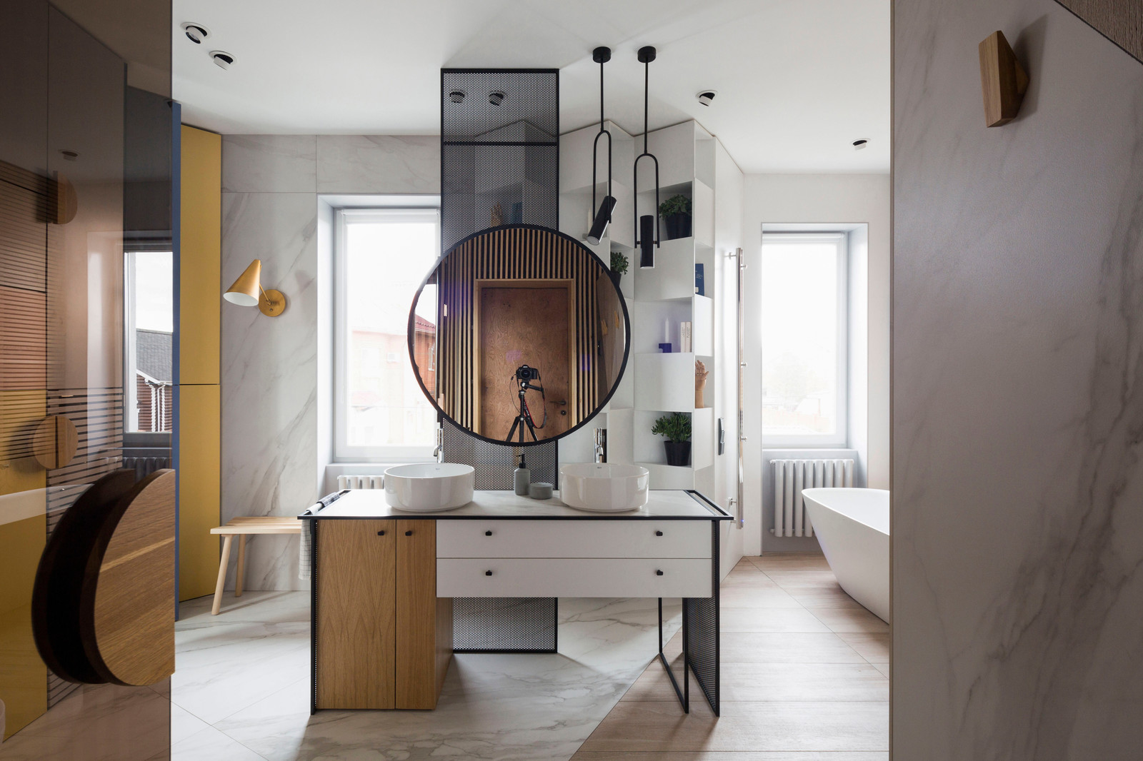 Проект недели: Авангард — в ванной и сауне