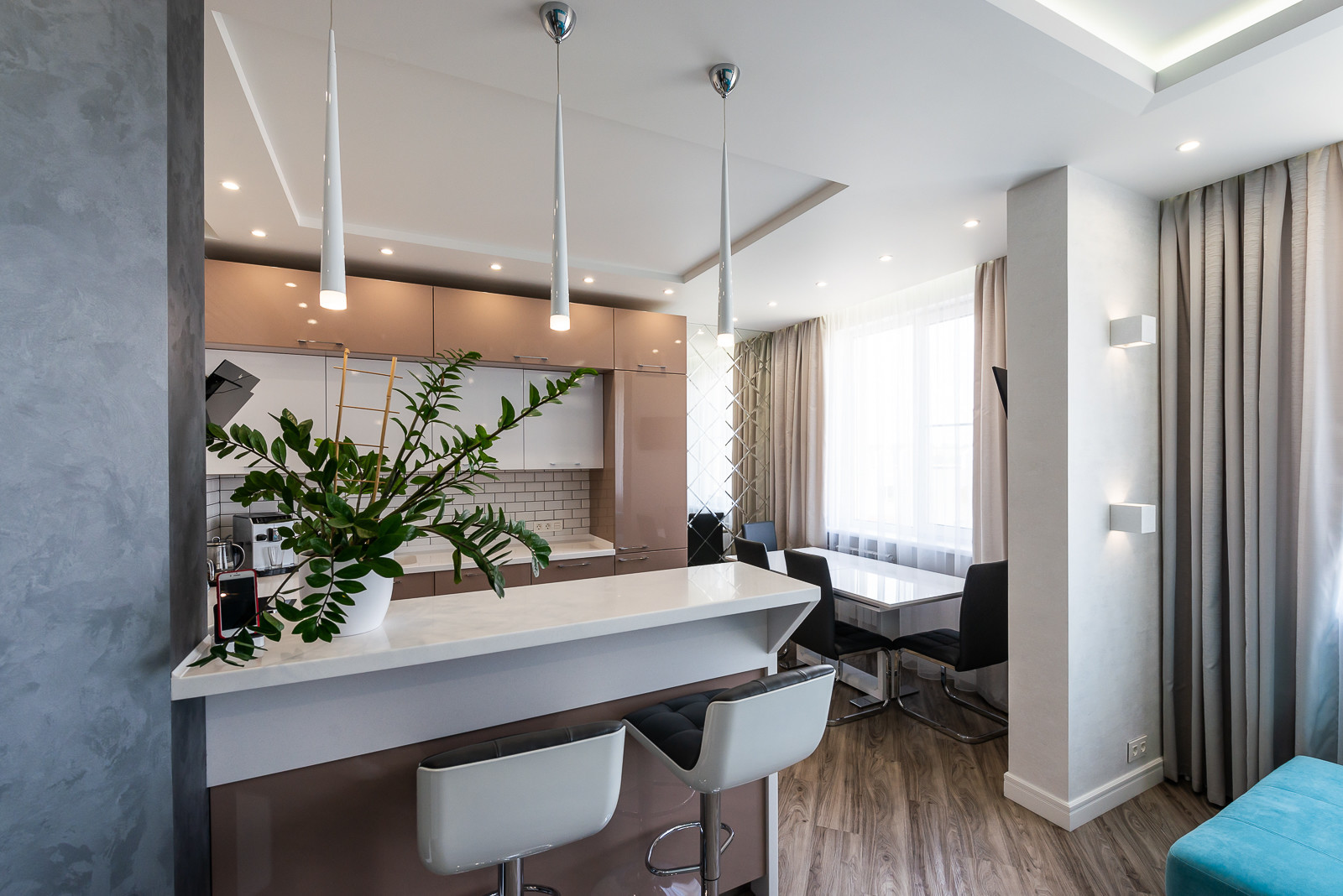 Реализованный интерьер квартиры ЖР "Лесная поляна"