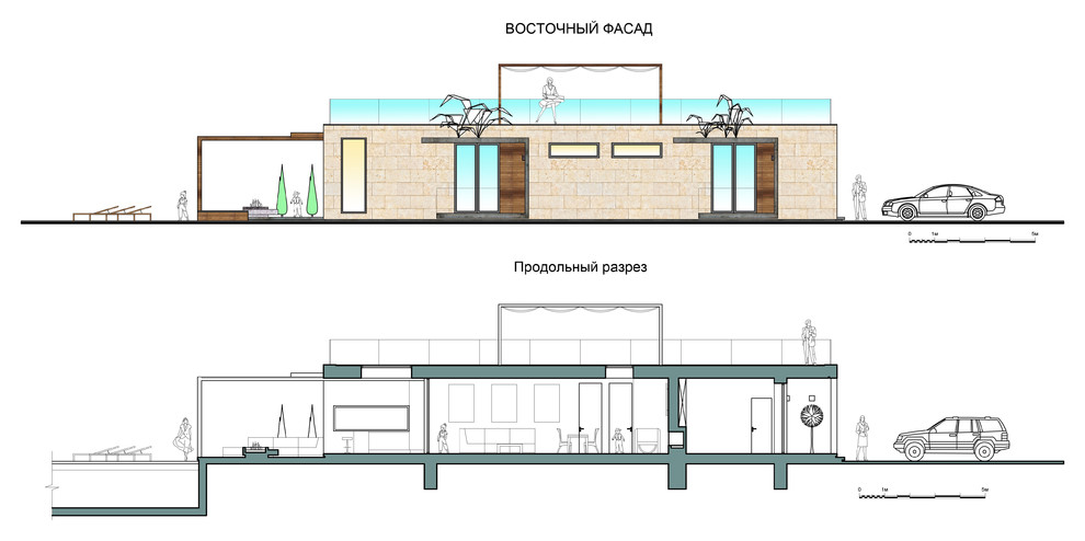 Небольшая "Южная" вилла в Крыму