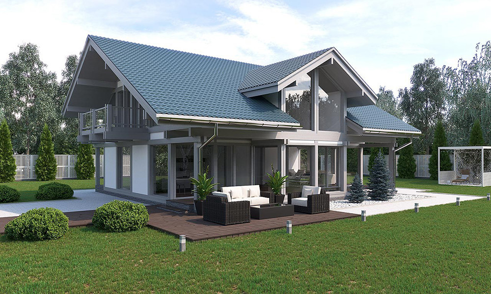 Обложка проекта: ФАХВЕРК 225 кв. м.