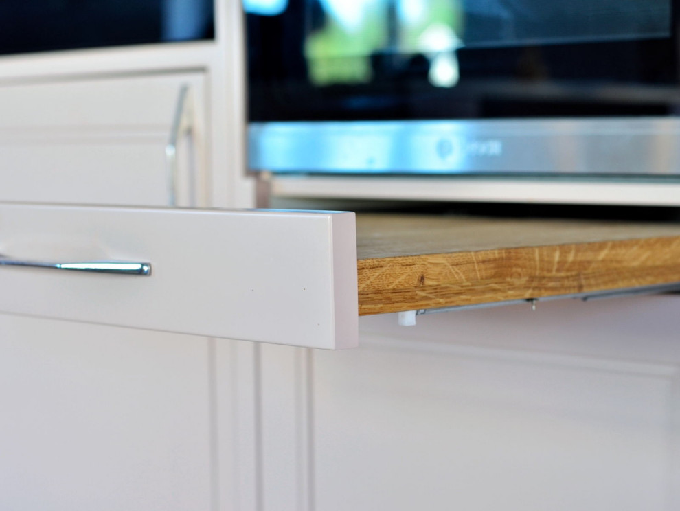 Обустройство просторной кухни