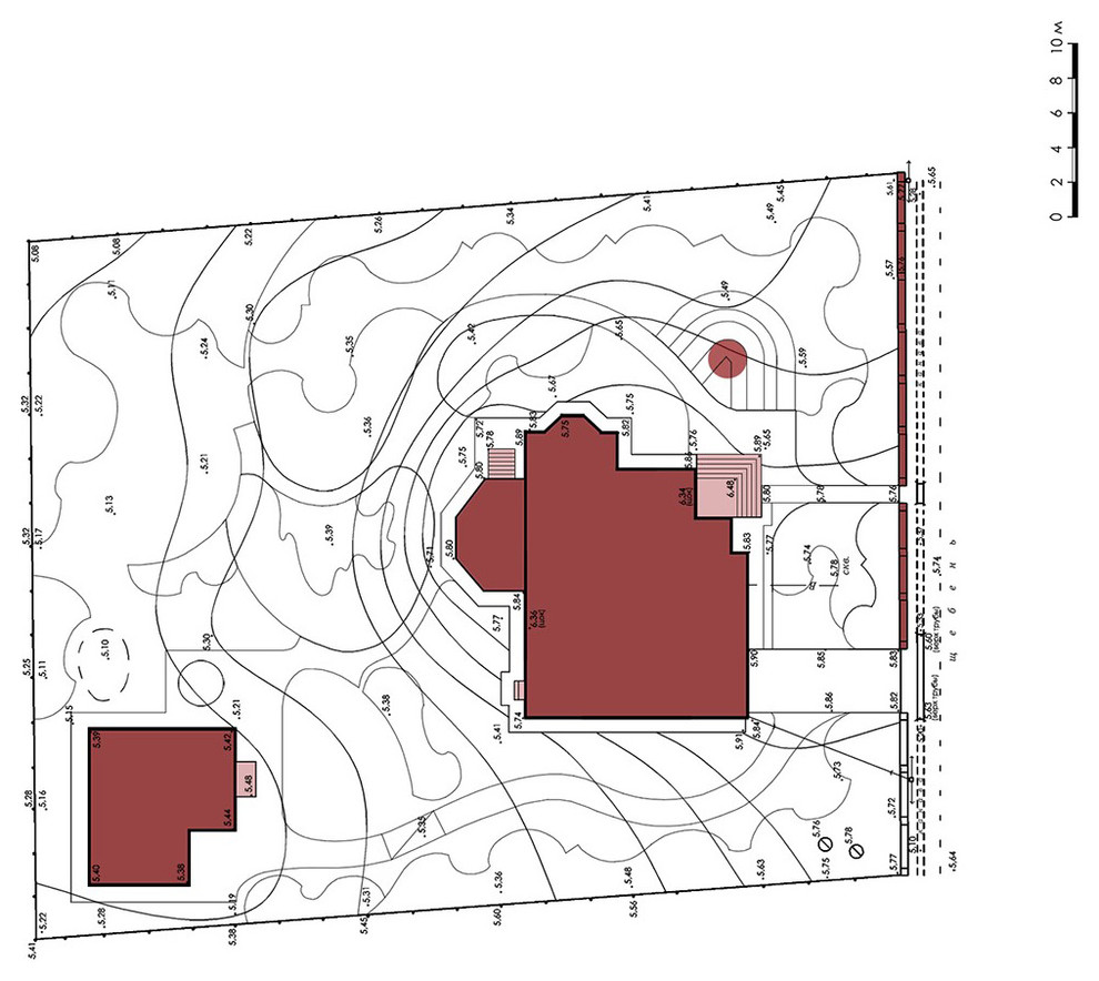 Проект ландшафтного дизайна дачного участка 30 соток с уклоном - подоснова.