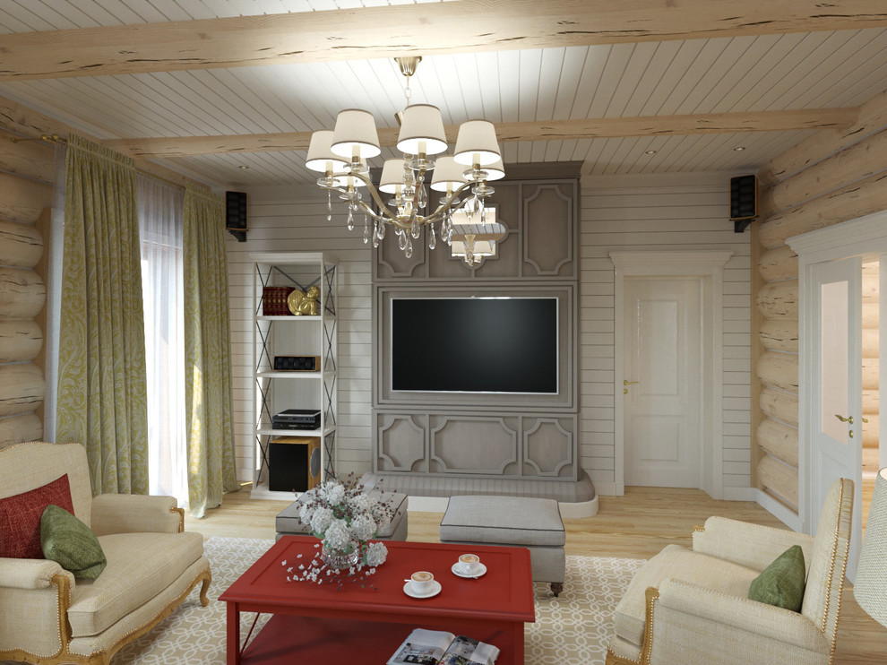 Wooden house. Reconsruction