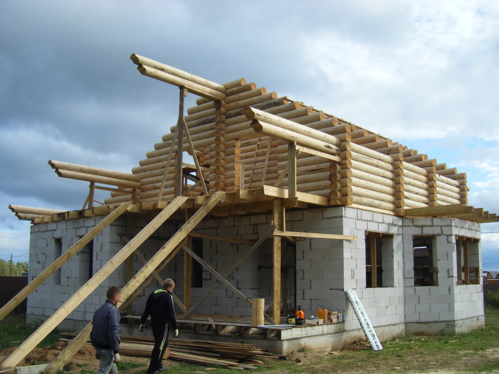 Шале-160 с эркером