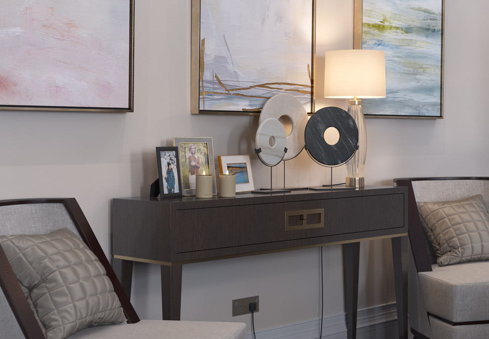 Master bedroom design residential house, London