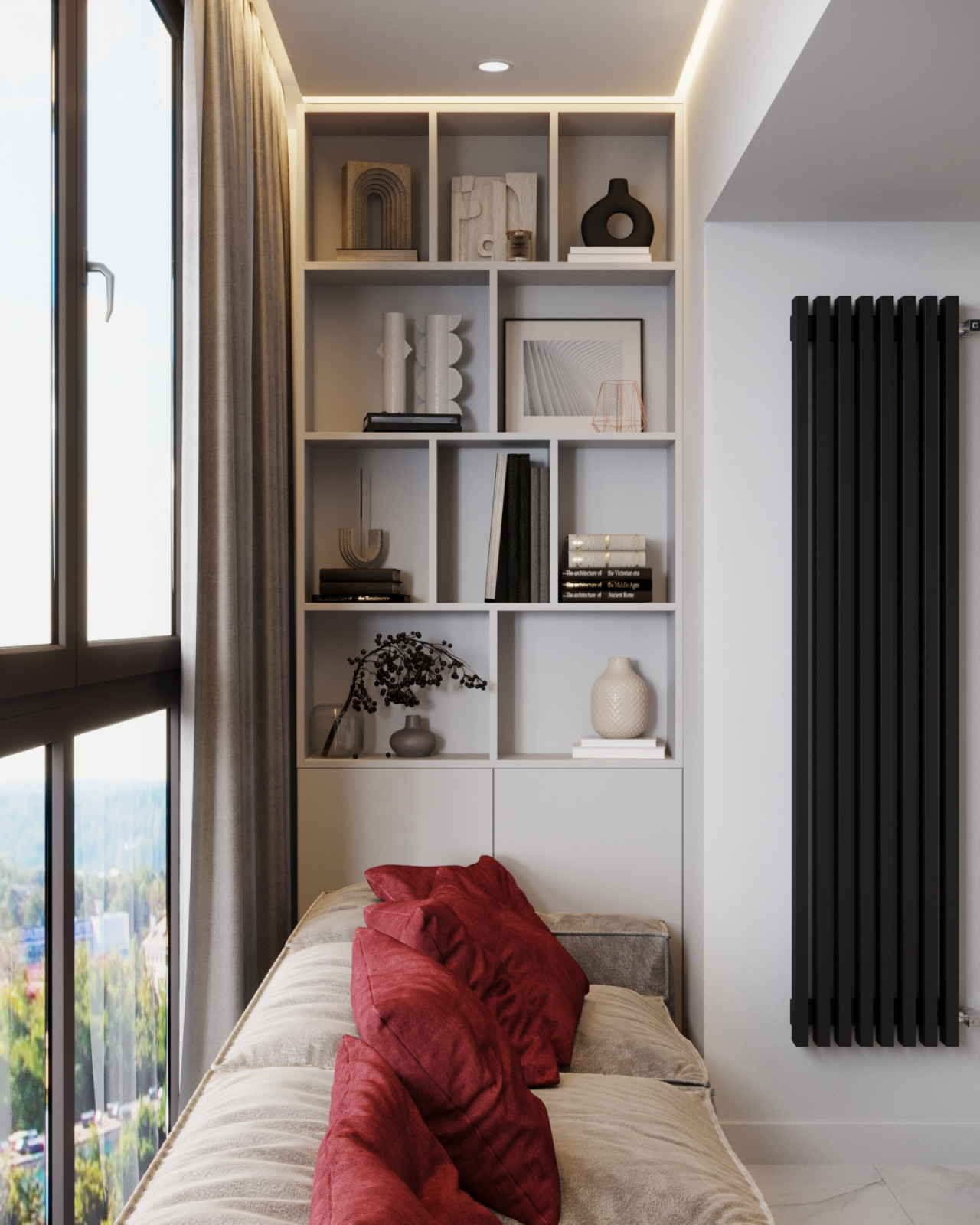 Дизайн-проект квартиры в современном стиле