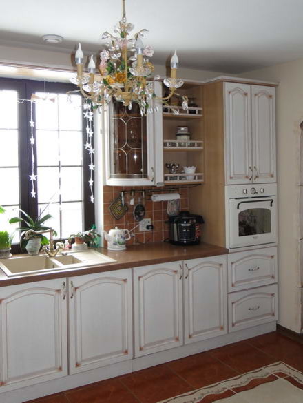 Кухонный гарнитур из массива дуба под заказ