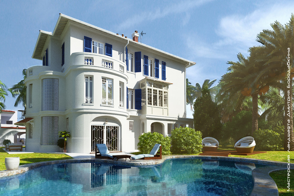 Визуализация виллы. Франция, Антибы.