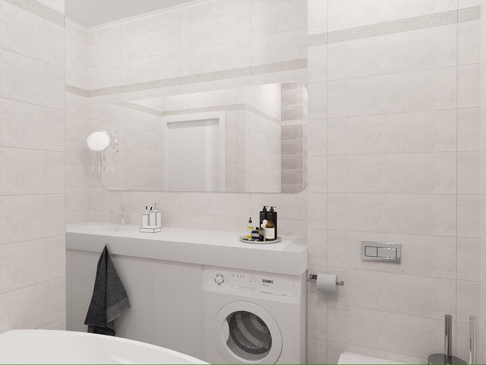 Проект двухкомнатной квартиры в ЖК "Четыре сезона"