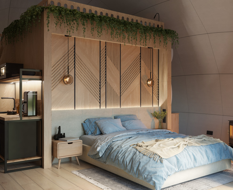 Купольные домики, интерьер отеля