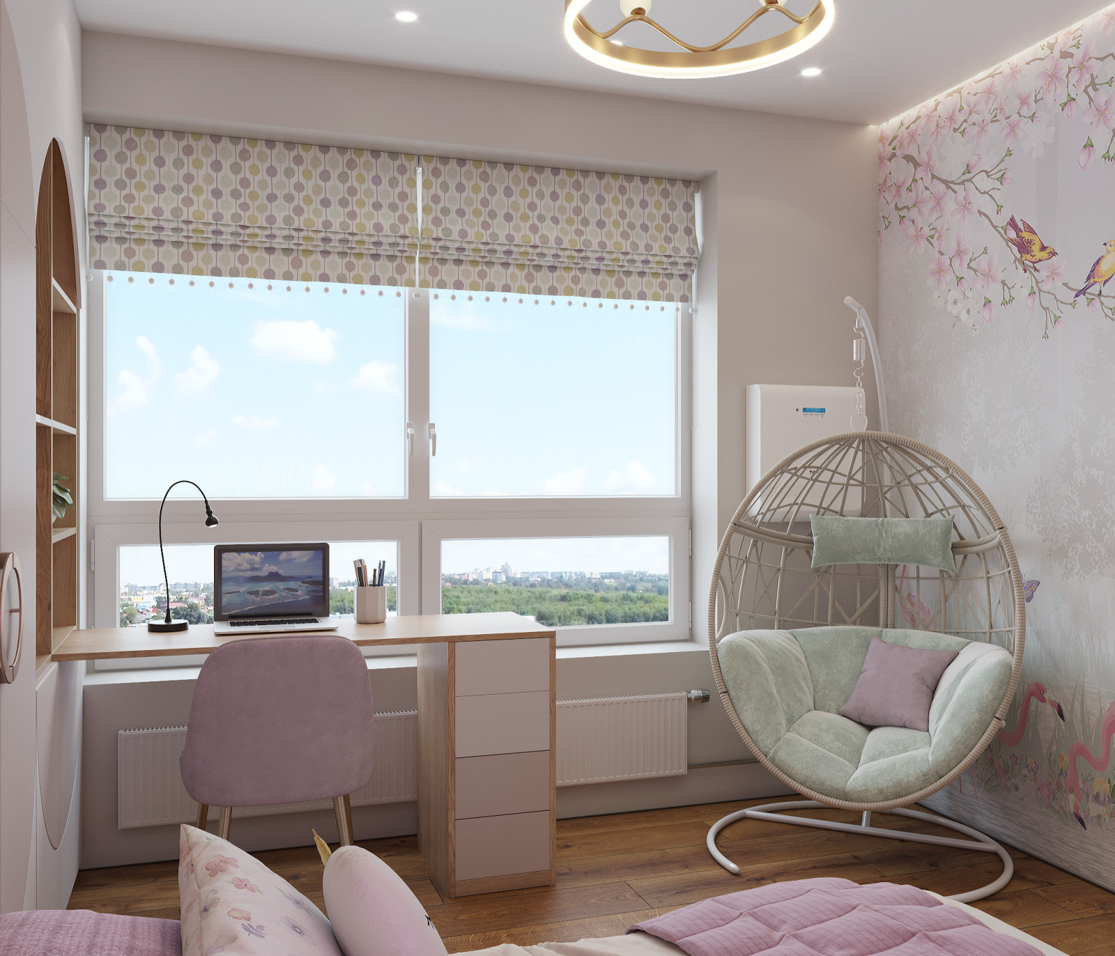 Эко двушка, 67,3 м2, ЖК Мещерский лес