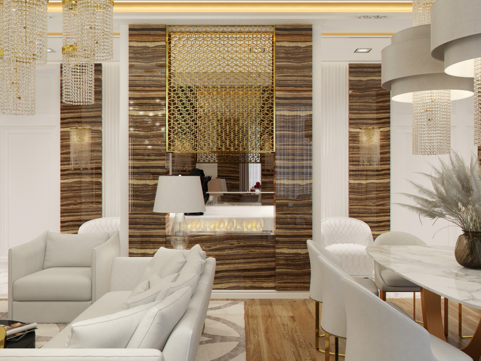 камин в квартире