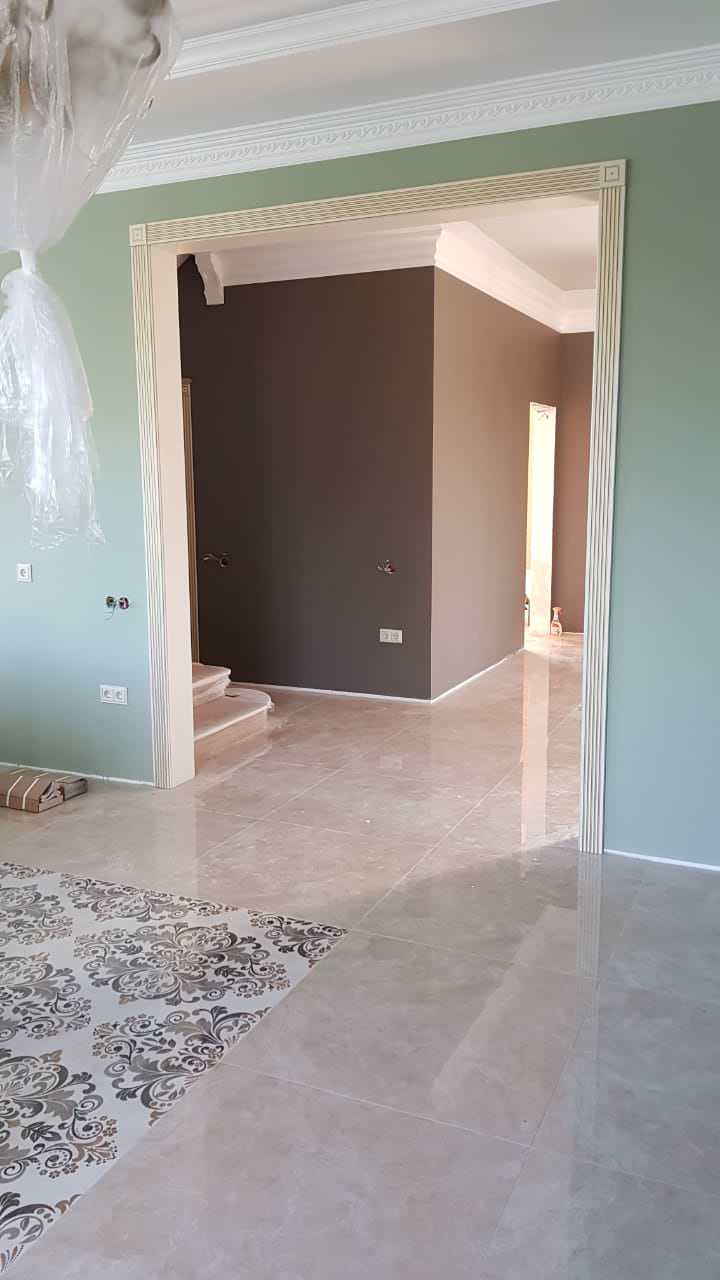 Отделка загородного дома Петродворец