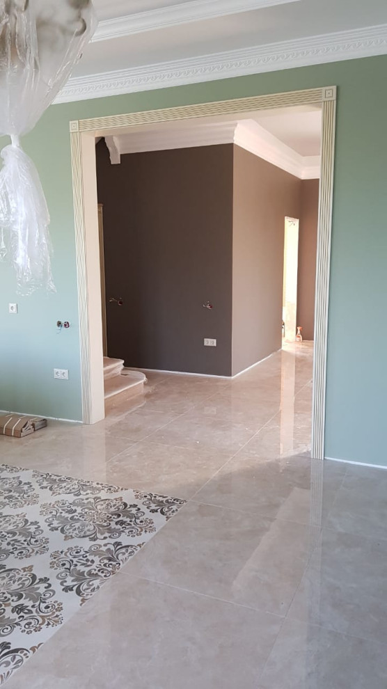 Отделка загородного дома Петродворец