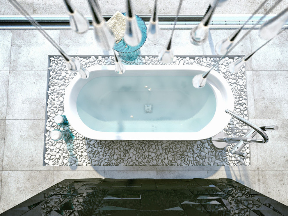 Дизайн ванной комнаты для конкурса PINWIN