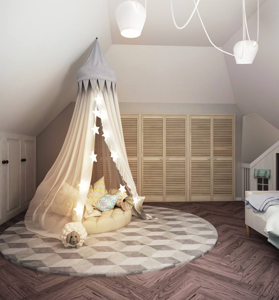 Проект двухэтажного загородного дома