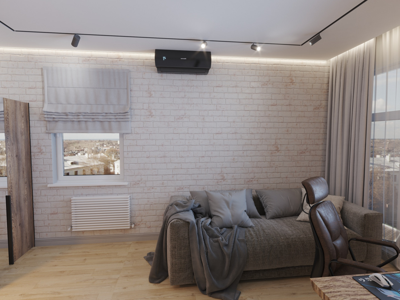 Обложка проекта: Дизайн проект детской №3