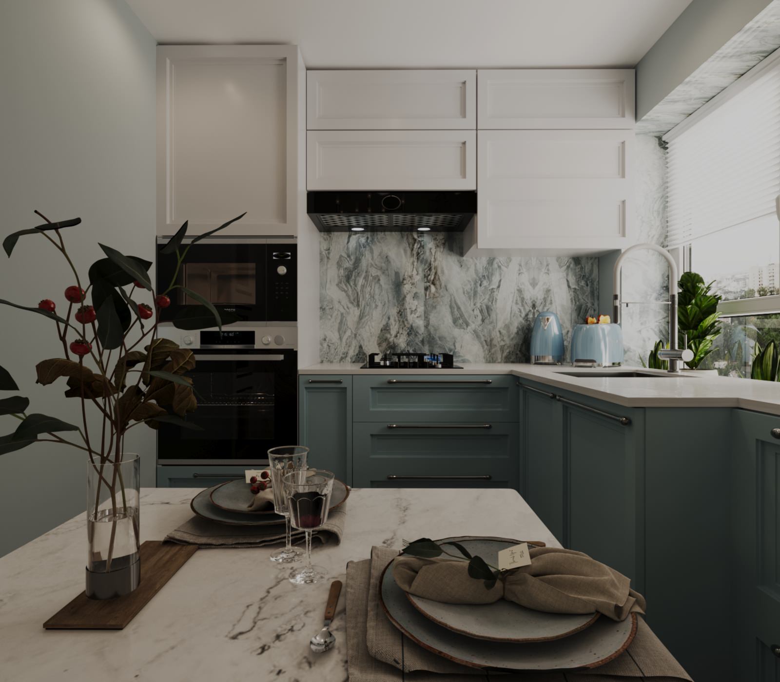 Обложка проекта: Кухня 4.8 кв.м.