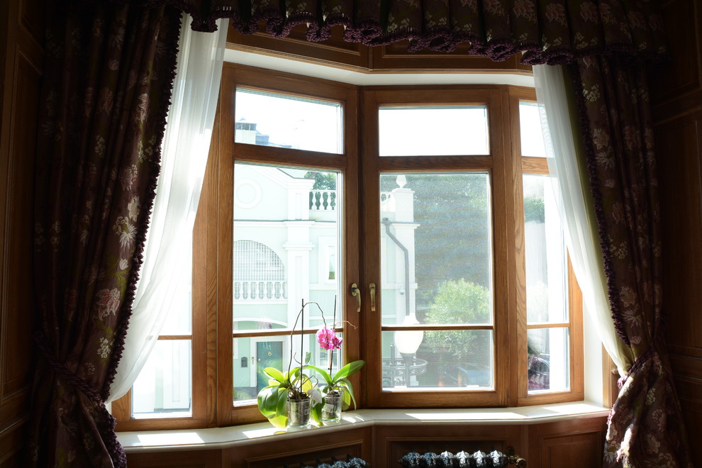 Таунхаус на Береговой (дерево-алюминиевые окна)